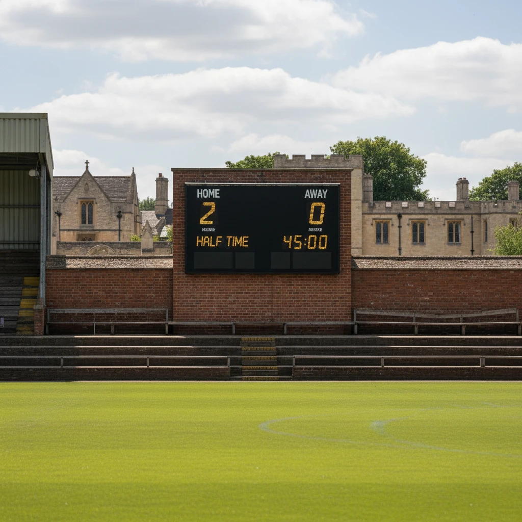 Bảng điểm kết quả bóng đá Oxford