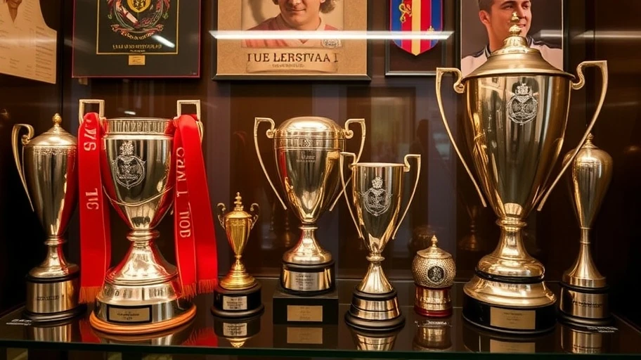 Bộ sưu tập cúp và kỷ vật của Ligue 1 Pháp