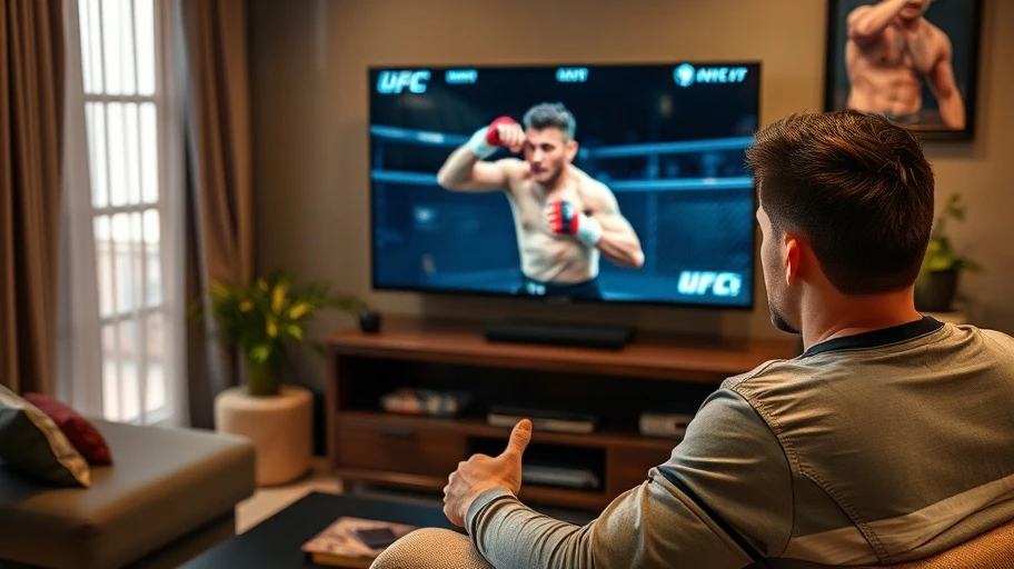Cầu thủ bóng đá xem UFC