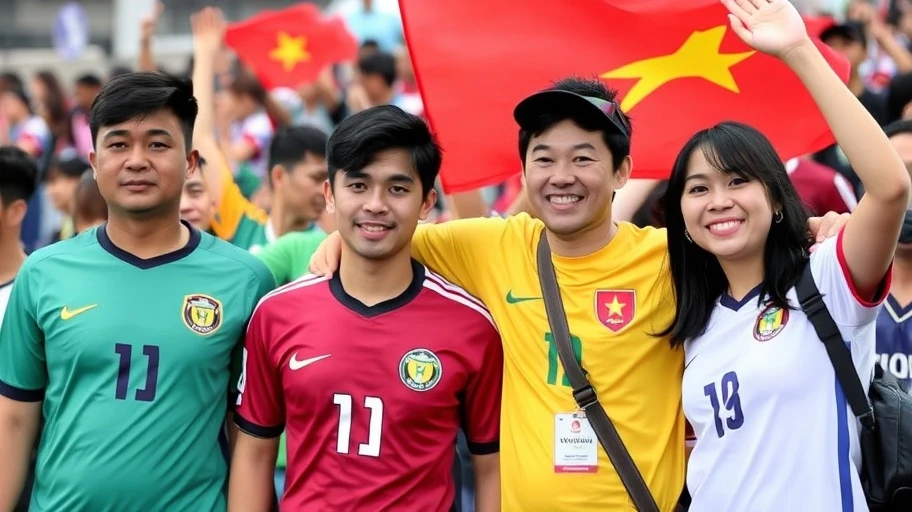 Cổ động viên Siêu Cúp Quốc Gia 2024