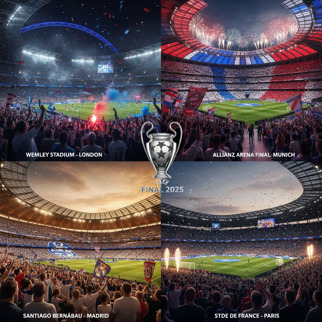 Địa điểm nổi bật cho trận chung kết Champions League 2025.