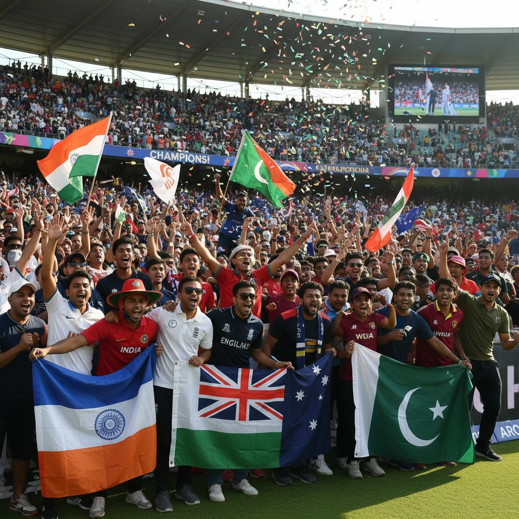 Hình ảnh fan hâm mộ cricket