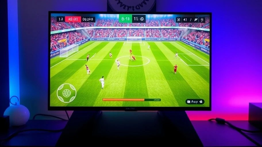 Hình ảnh game bóng đá siêu thú vị