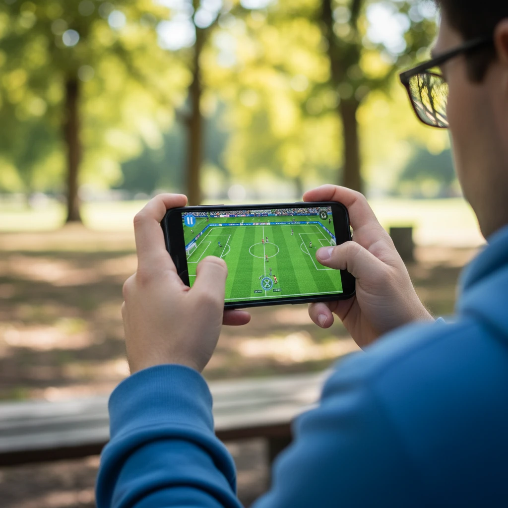 Hình ảnh game di động siêu sao bóng đá