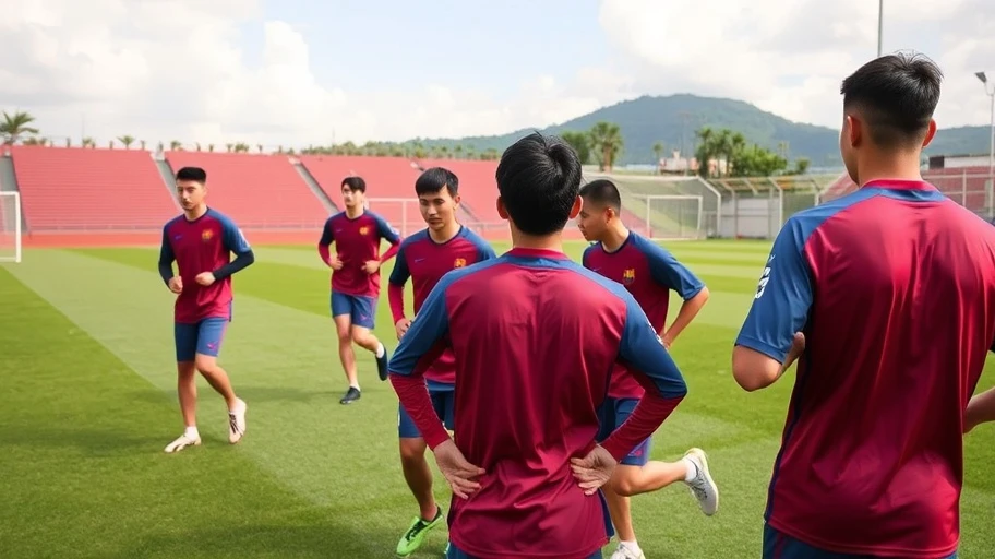 Hình ảnh luyện tập ảnh hưởng kết quả Barca