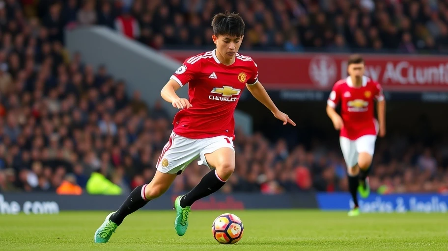 Hình ảnh Park Ji-sung thi đấu cho Man Utd