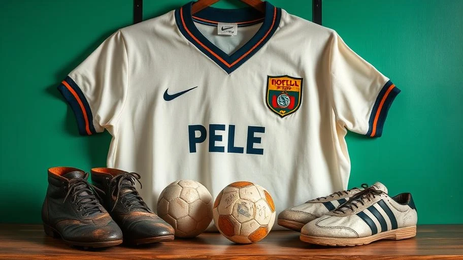 Hình ảnh Pelé, huyền thoại bóng đá thế hệ trước