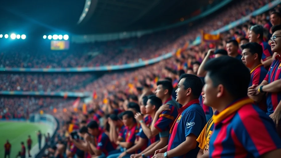 Hình ảnh trận đấu bóng đá của Barca mùa giải hiện tại
