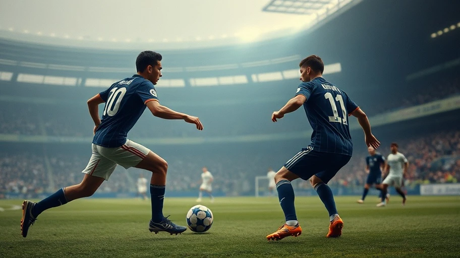 Hình ảnh vai trò của Champions League trong phim