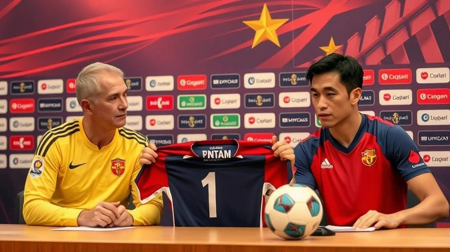 Họp báo chuyển nhượng siêu sao thể thao