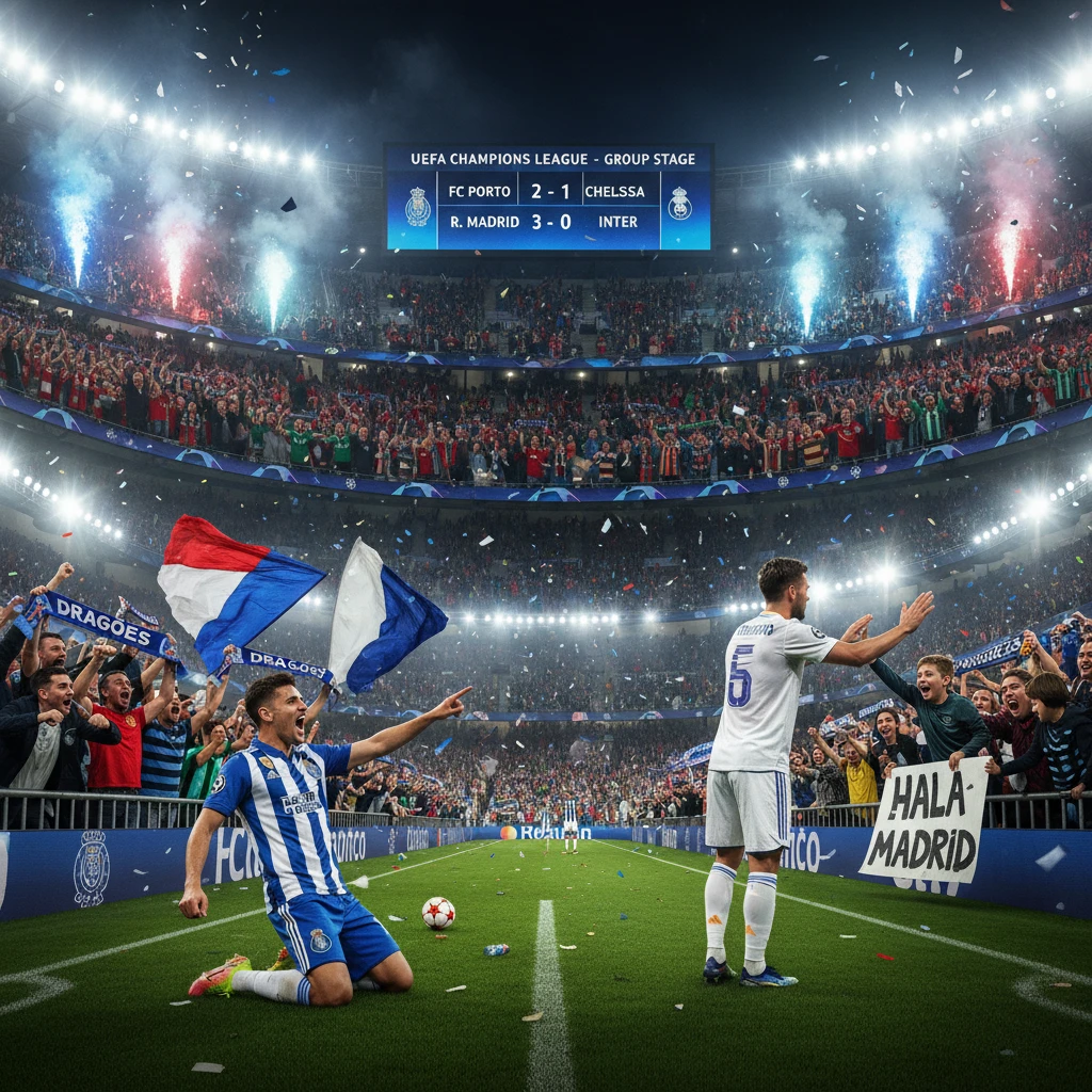 Không khí hứng khởi tại vòng bảng Champions League 2025.