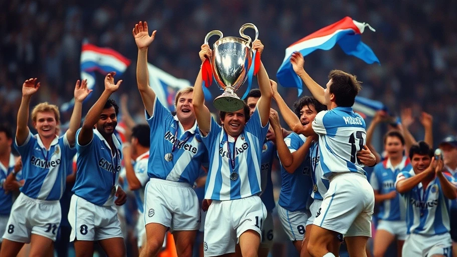 Marseille thắng Champions League 1993