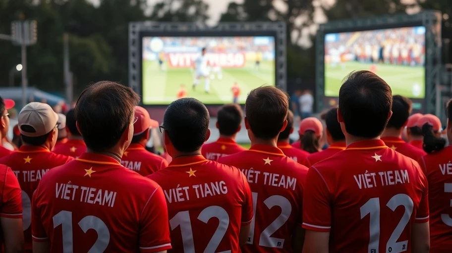 Người hâm mộ và truyền thông tại siêu cúp quốc gia 2021.
