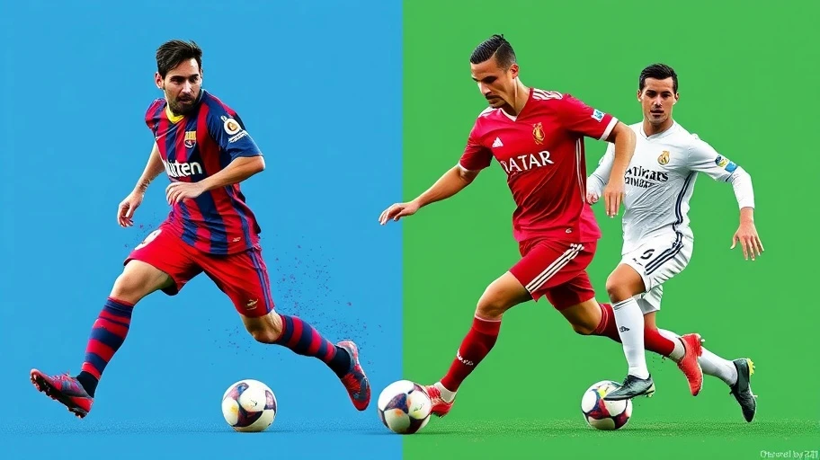Phong cách và kỹ năng của các siêu sao bóng đá