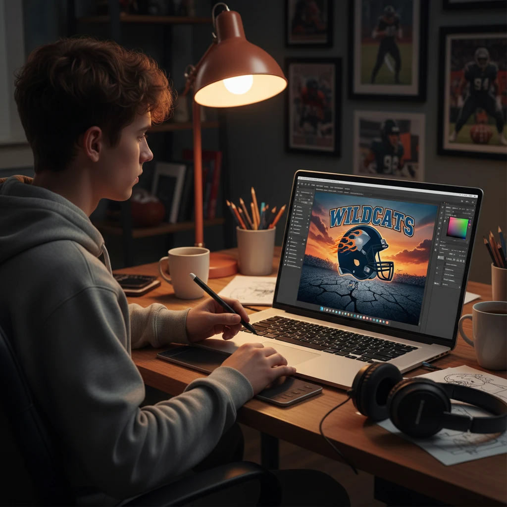 Tạo hình nền siêu sao bóng đá cá nhân