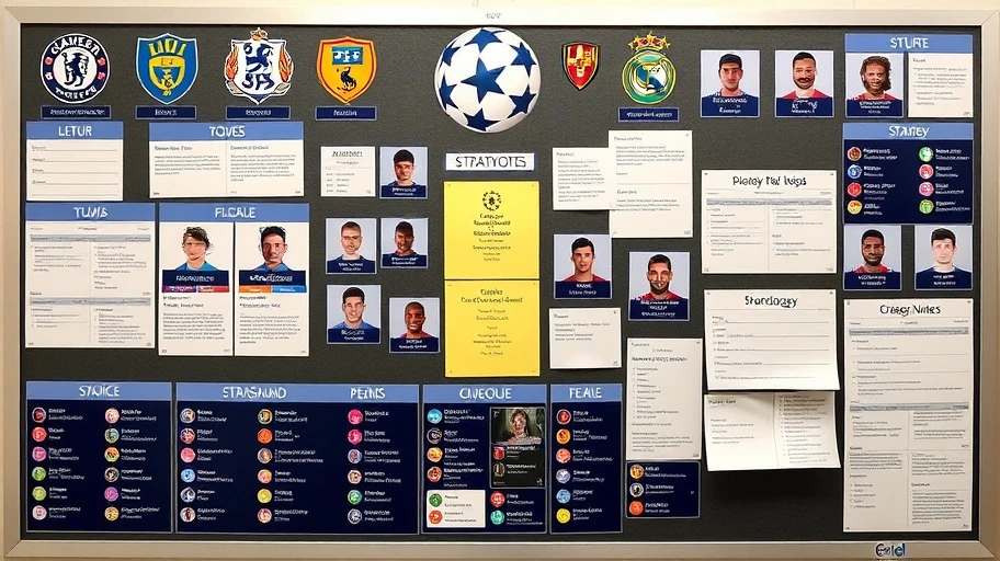 Thông tin các đội tham gia Champions League tối nay