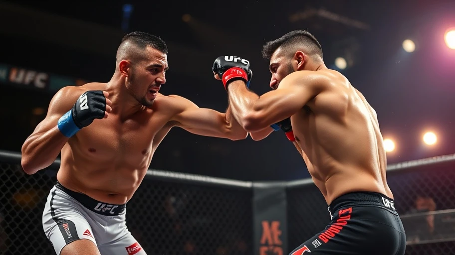 Trận đấu UFC tháng 12 với sự hào hứng và kịch tính